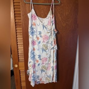 O'Neill Floral Print Wrap Dress-Medium-NWOT